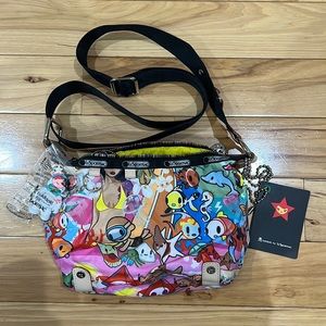 Tokidoki for Lesportsac spiaggia shoulder bag